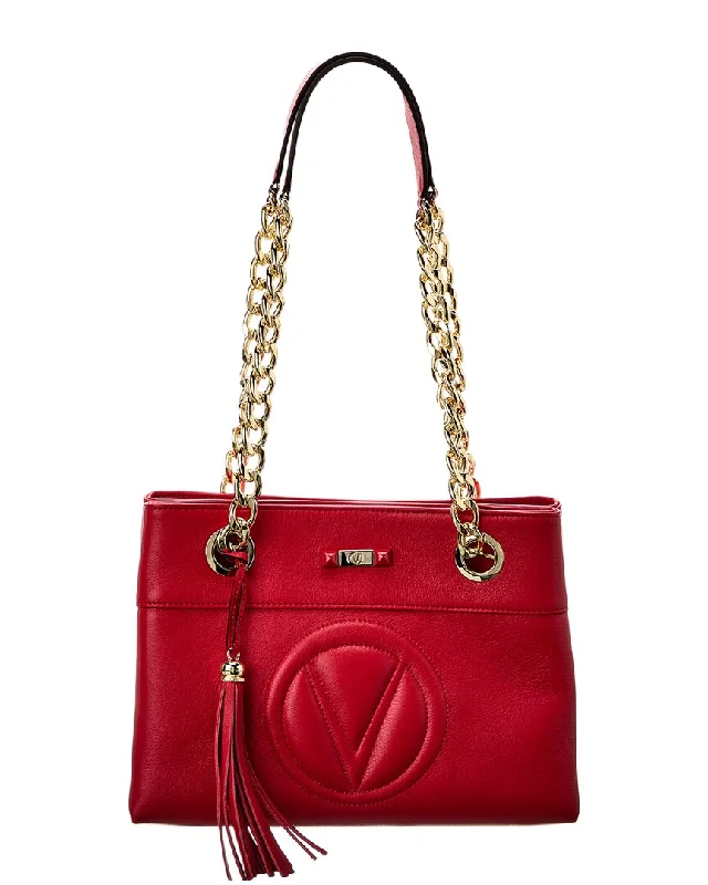 Valentino by Mario Valentino Kali Signature Leather Shoulder Bag