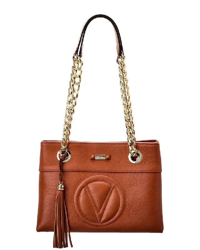 Valentino by Mario Valentino Kali Signature Leather Shoulder Bag