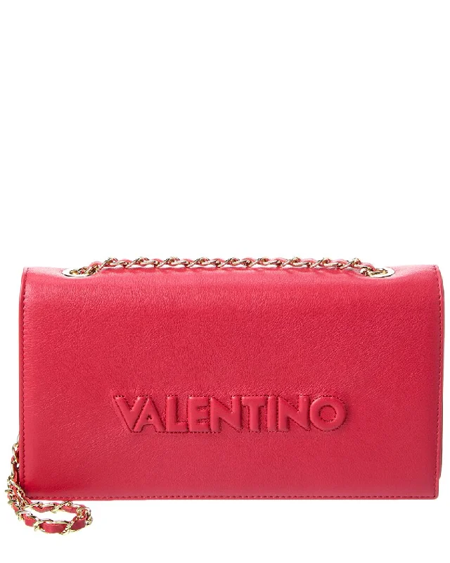 Valentino by Mario Valentino Lena Embossed Leather Crossbody