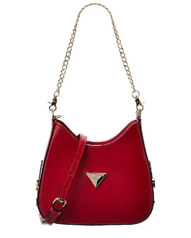 Valentino by Mario Valentino Madelaine Valent Leather Shoulder Bag