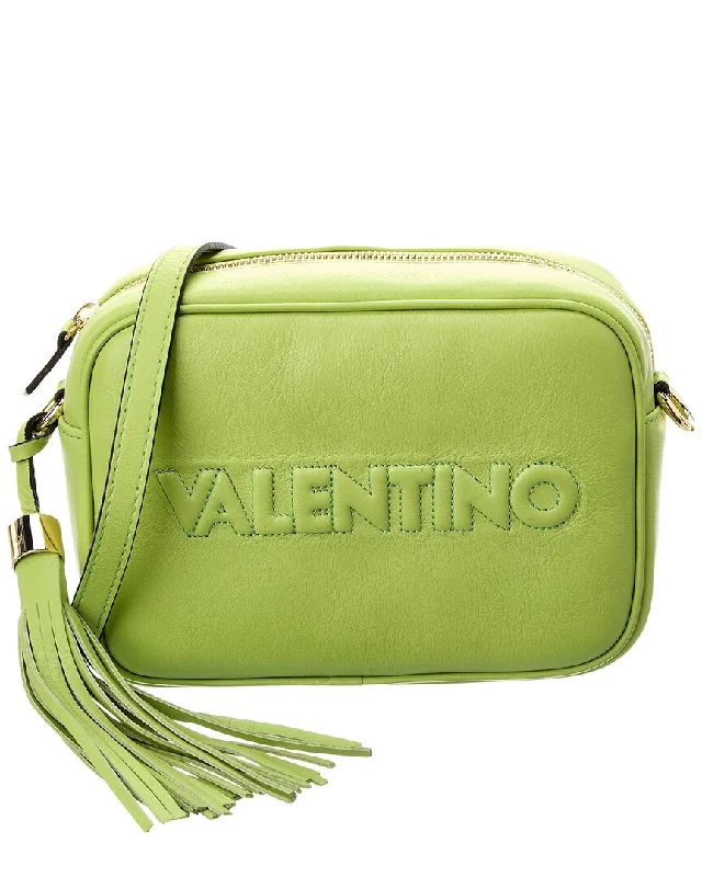 Valentino by Mario Valentino Mia Embossed Leather Crossbody