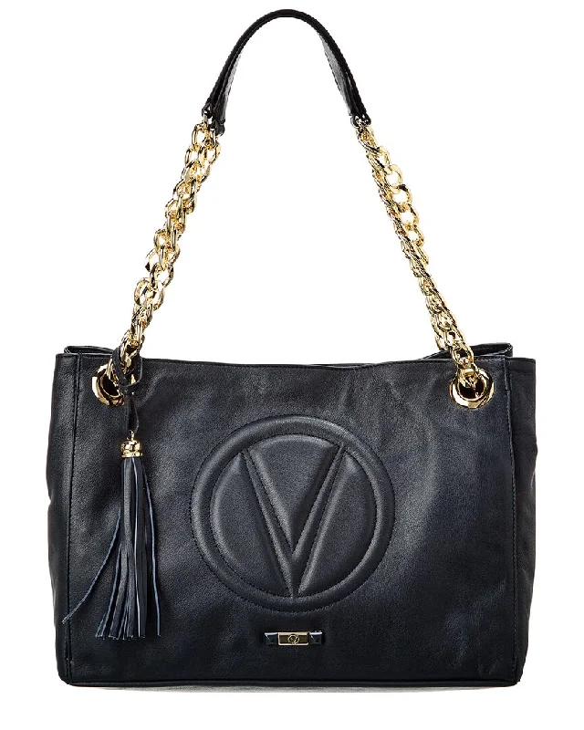 Valentino by Mario Valentino Verra Signature Leather Shoulder Bag