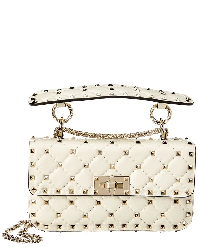 Valentino Rockstud Spike Small Leather Shoulder Bag