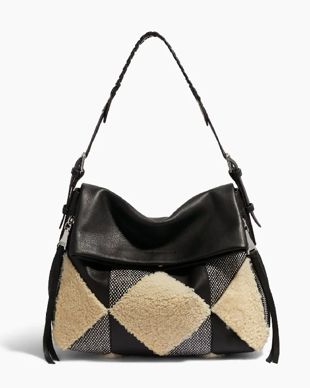 Women's Bali Novelty Double Entry Hobo Bag In Patchwork