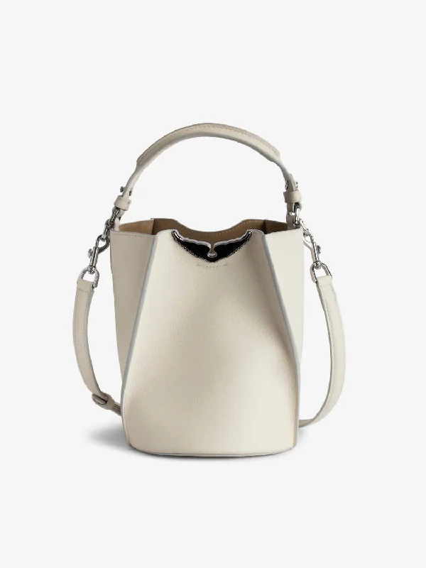 Women's Borderline Bucket Bag In Flash Ecru