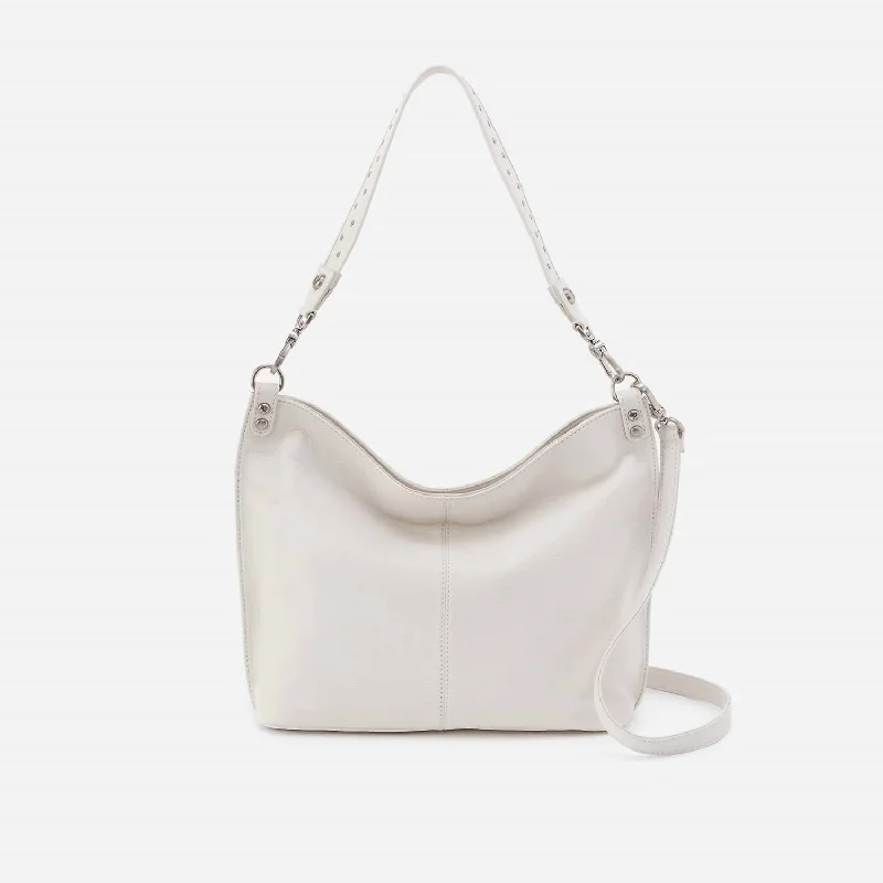 Women's Pier Shoulder Bag In White