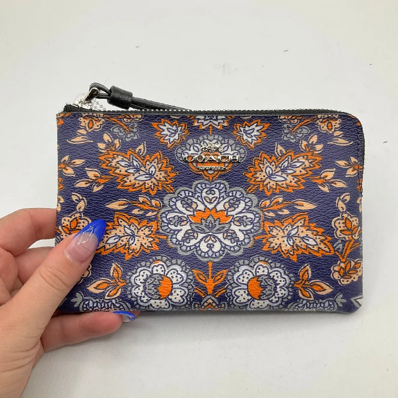 Wristlet Designer By Coach, Size: Small