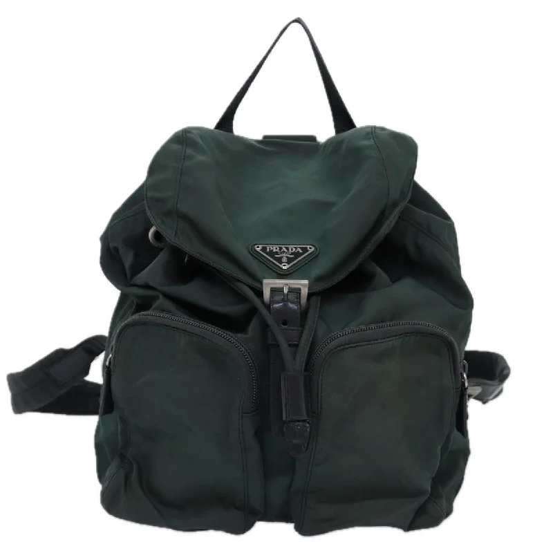 Prada Tessuto  Synthetic Backpack Bag (Pre-Owned)