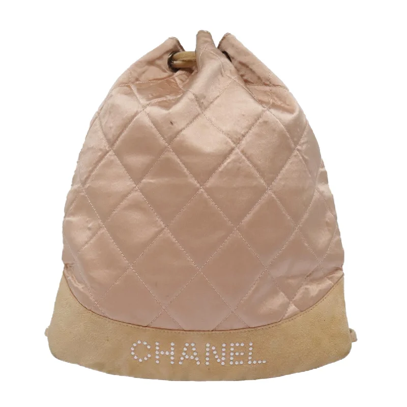 Chanel Timeless/Classique  Silk Backpack Bag (Pre-Owned)